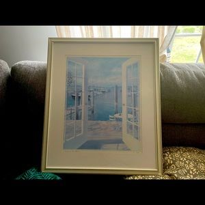 Frame “Dockside At The Marina”